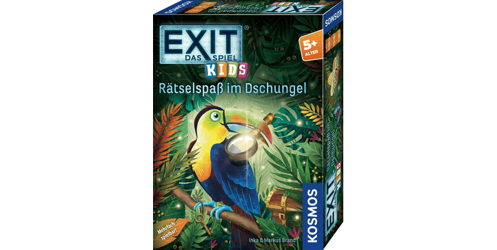Kosmos EXIT® Kids Rätselspaß im Dschungel