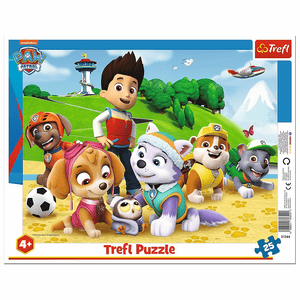 Trefl Rahmen-Puzzle 25 Teile - Paw Patrol