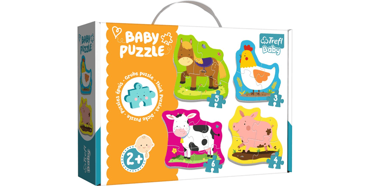 Trefl Baby Puzzle Tiere auf dem Bauernhof