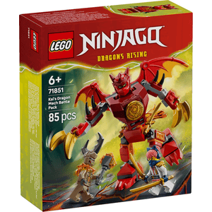 LEGO® NINJAGO® 71851 Kais Drachen-Mech Battle Set