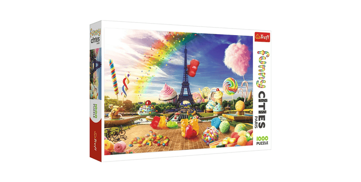 Trefl Puzzle 1000 - Funny Cities / Süßigkeiten in Paris