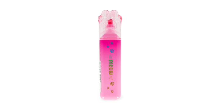 Legami Textmarker - Meow - Kitty in pink