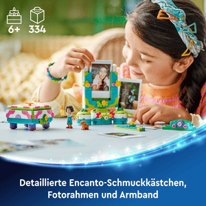 LEGO® Disney 43239 Mirabels Fotorahmen und Schmuckkassette