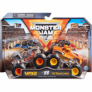 Monster Jam 2-Pack 1:64 Max-D vs. El Toro Loco