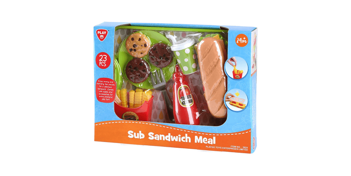 Sub-Sandwich Mahlzeit