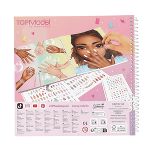 TOPModel Hand Designer Malbuch
