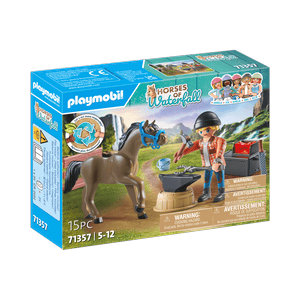 71357 Hufschmied Ben & Achilles - Playmobil