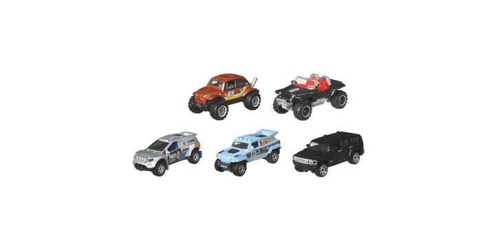 Matchbox Fahrzeuge - 5er Geschenkset Sortiment