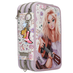 TOPModel 3 Fach Federtasche COWGIRL