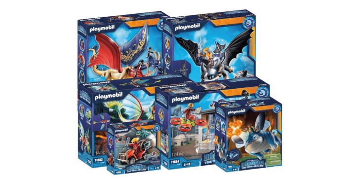 Playmobil Dragons Mega Bundle - 71080-71085