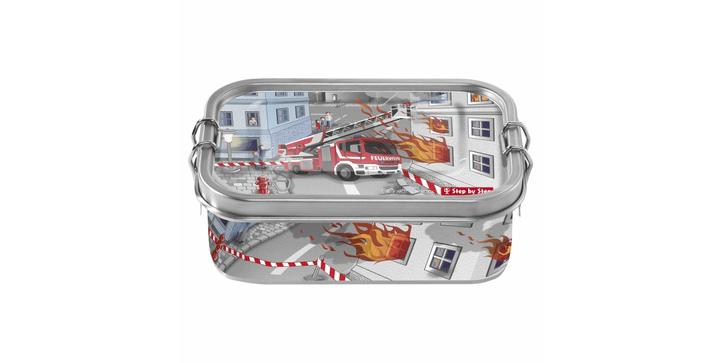 Step by Step Edelstahl-Lunchbox Fire Engine Brandon