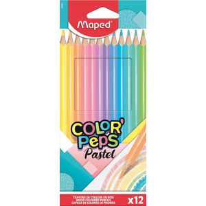 Maped Buntstifte COLOR'PEPS PASTELL x 12