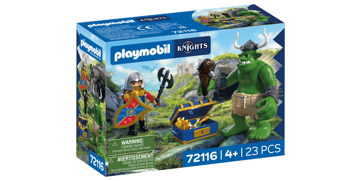 72116 Troll mit Löwenritterschatz - Playmobil