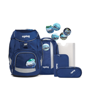 ergobag pack Schulrucksack-Set BlaulichtBär