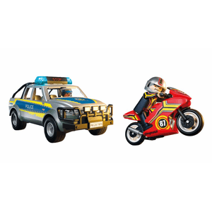 71875 Verfolgungsjagd mit Polizei Pick-Up - Playmobil