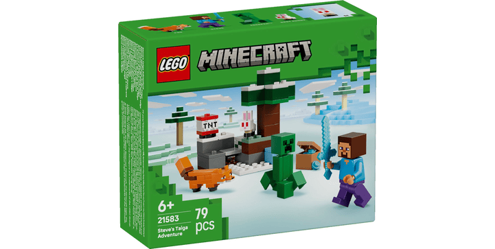 LEGO® Minecraft™ 21583 Steves Abenteuer in der Taiga