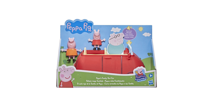 Hasbro Peppa Pig Peppa's Adventures Peppas Red Family Car