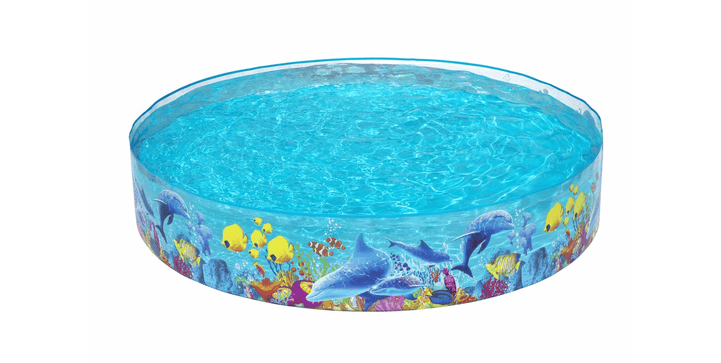 Bestway® Fill 'N Fun™ Planschbecken Odyssey Ø 244 x 46 cm
