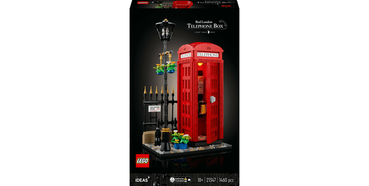 LEGO® Ideas 21347 Rote Londoner Telefonzelle