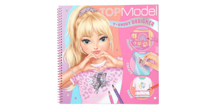 TOPModel T-Shirt Designer Malbuch Louise