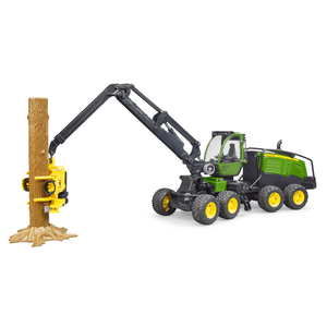 bruder - John Deere 1270G Harvester mit 1 Baumstamm