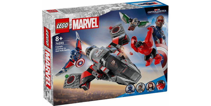 LEGO® Marvel Super Heroes™ 76292 Showdown zwischen Captain America und Red Hulk 