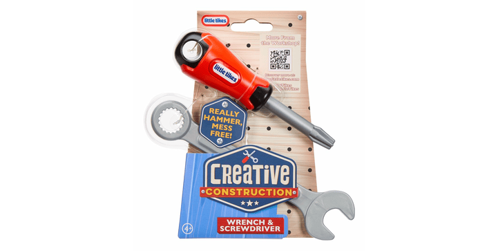Little Tikes® Creative Construction - Schraubenschlüssel- und Schraubenzieher-Set