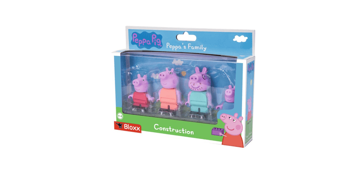 Simba PlayBIG Bloxx Peppa Wutz Spielfiguren-Set 