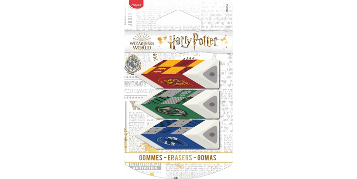 Maped Radierer Harry Potter™ Pyramide x 3
