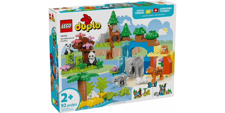 LEGO® DUPLO® 10446 Wildtier-Familien 3-in-1-Set