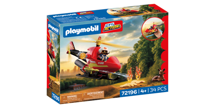 72196 Feuerwehr-Helikopter - Playmobil