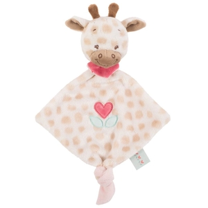 Nattou Charlotte & Rose Kleines Kuscheltuch Charlotte die Giraffe