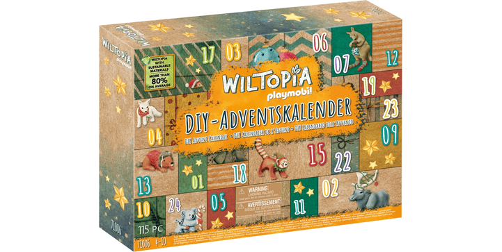 71006 Wiltopia - DIY Adventskalender: Tierische Weltreise - Playmobil