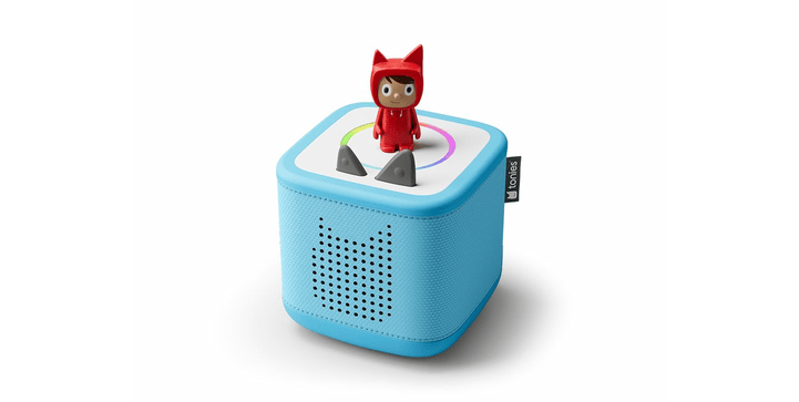 tonies® - Toniebox 2 Himmelblau - Starter Set Kreativ-Tonie Rot