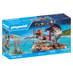 71794 Schatzbergung auf Piratenfloss - Playmobil