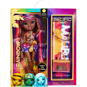Rainbow High Pacific Coast Fashion Doll - Phaedra Westward