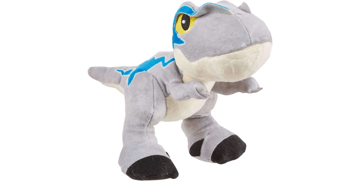 Jurassic World Dominion VELOCIRAPTOR BLUE 15cm - Plüsch mit Sound
