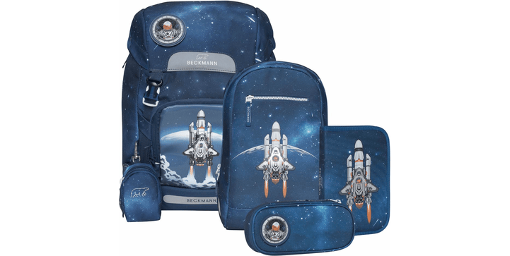 Beckmann Classic Schulrucksack 6-teilig Space Mission