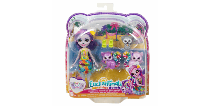 Enchantimals Lorinda Lemur Familie