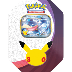 Pokémon 30 Jahre Quajutsu-ex Tin - Nacht