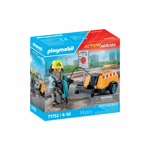 71752 Bauarbeiter mit Meißel- Playmobil