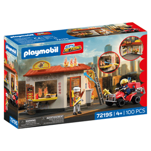 72195 Feuerwehr-Quad mit Burger-Bud - Playmobil