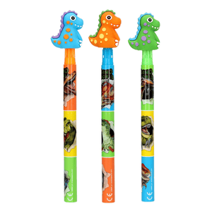 Dino World Highlighter mit Dino Topper - Blindpack