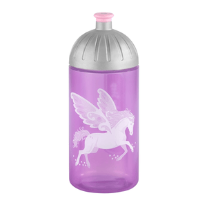 Step by Step Trinkflasche "Dreamy Pegasus" Lila