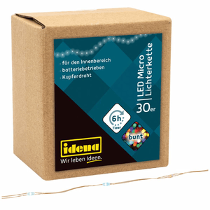 Idena Micro Lichterkette 30 LED