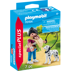 70154 Mama mit Baby und Hund - Playmobil
