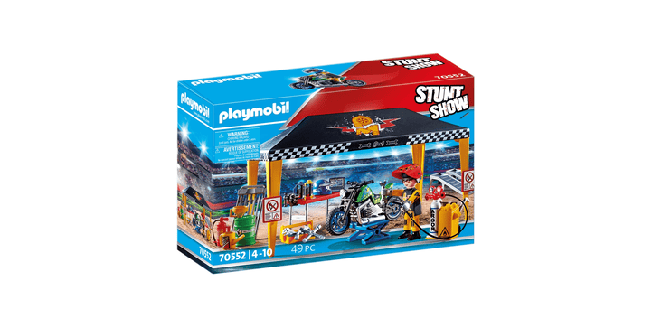 70552 Stuntshow Werkstattzelt - Playmobil