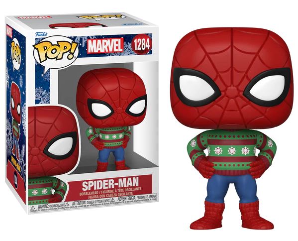 Funko POP Movies: Holiday- Spider-Man(SWTR)