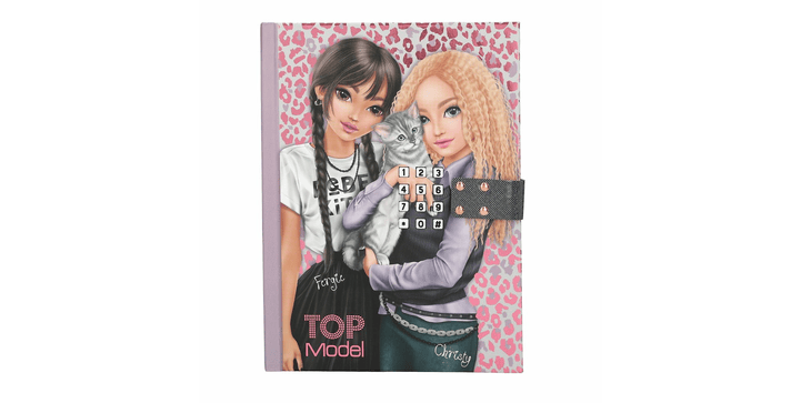 TOPModel Geheimcode Tagebuch mit Sound REBEL KITTY