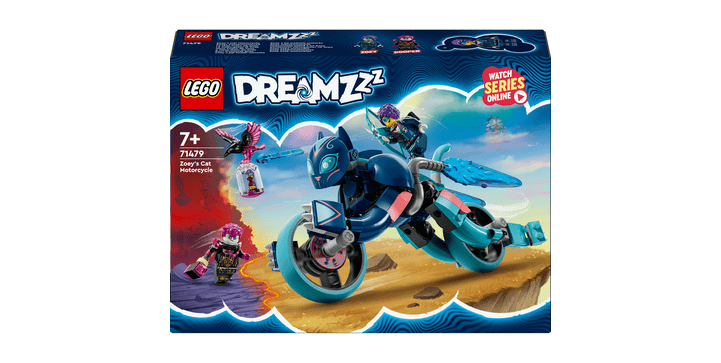 LEGO® DREAMZzz™ 71479 Zoeys Katzenmotorrad